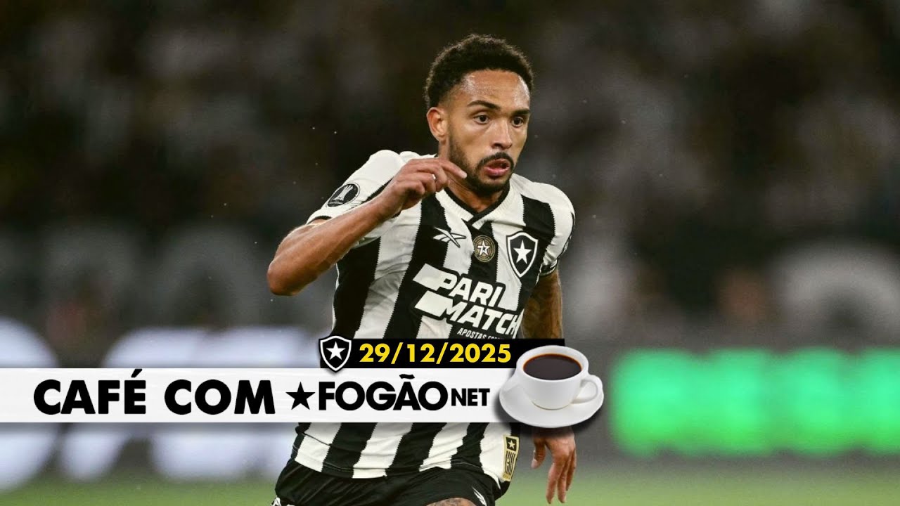 LIVE CAFÉ COM FOGÃONET | Vitinho valorizado por Martín Anselmi; Botafogo de olho em zagueiros e volantes