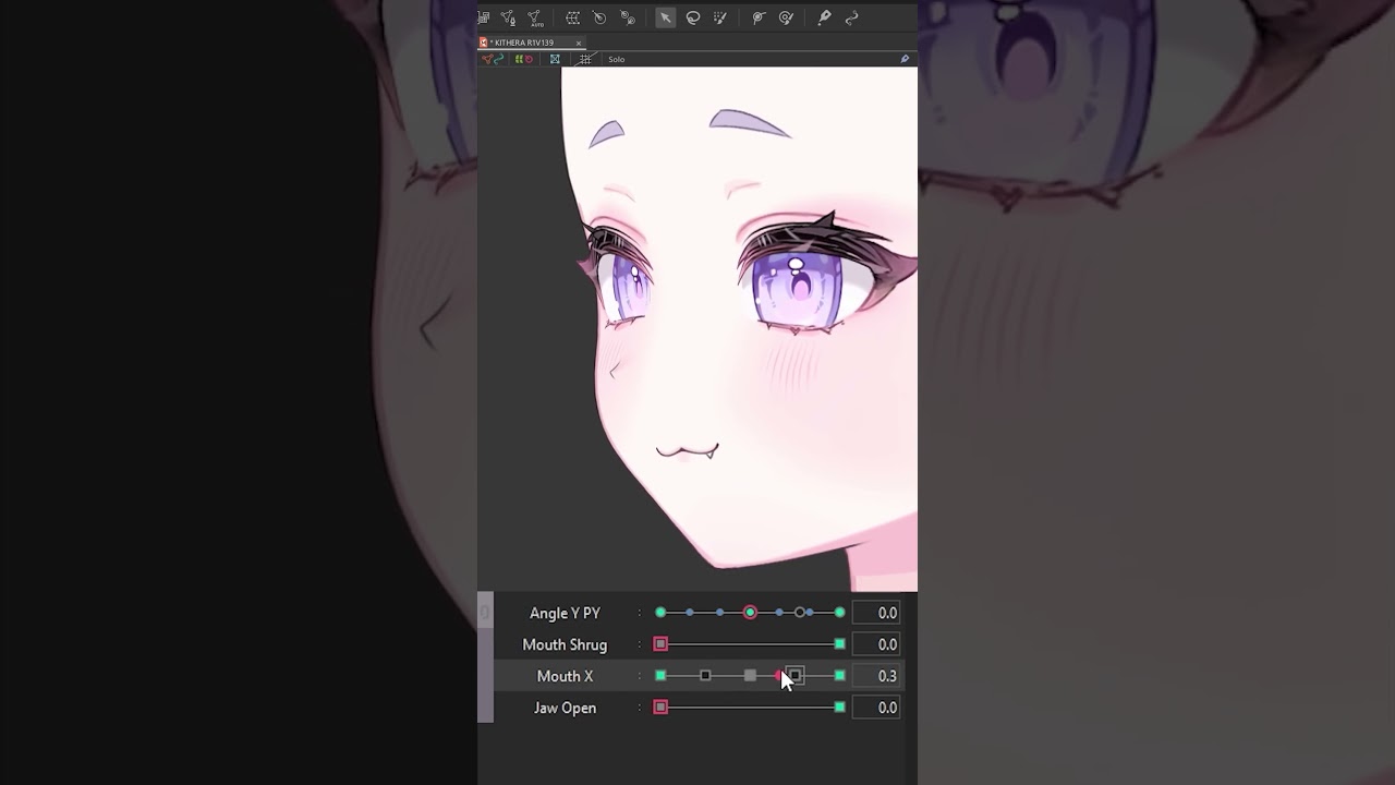 Head Angles 🛠️ Live2d Breakdown @KITHERA