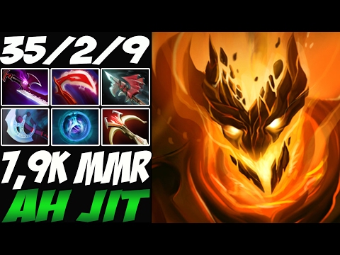 Ah Jit 7900 MMR Plays Shadow Fiend vol 3 - Dota 2