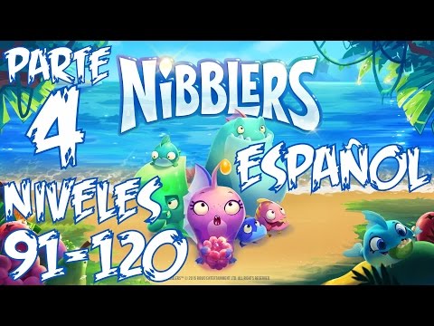 Nibblers #04 Español lvl 91-120 BOSS Crocaimán (Crocorator) en lvl 100 Gameplay Walkthrough (Rovio)