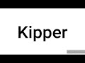 Thomas Maree Salutes 39 Kipper