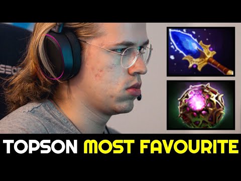 TOPSON Most Favourite Hero in This Patch — Scepter Build Sniper 7.32c Dota 2