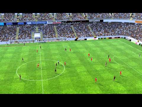 Shakhtar vs Illichivets - Luiz Adriano Goal 12 minutes