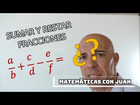 SUMAS Y RESTAS DE FRACCIONES CON DISTINTO DENOMINADOR