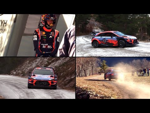 Rallye Monte Carlo 2020 Test- 3 days of test session with Hyundai Motorsport (Neuville, Tanak, Loeb)