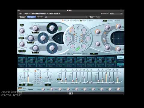Logic Pro X - ES 2 Synth Oscillator Waveforms
