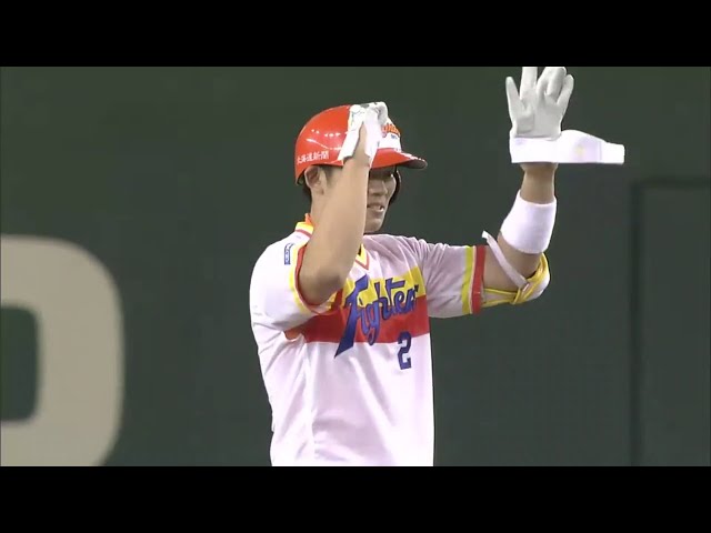 【2回裏】ファイターズ大野が勝ち越しタイムリー2塁打!! 対マリーンズ10連勝なるか!!  2014/8/30 F-M