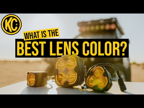 Amber vs Yellow vs Clear Off-Road Lights | KC HiLiTES Lighting Guide