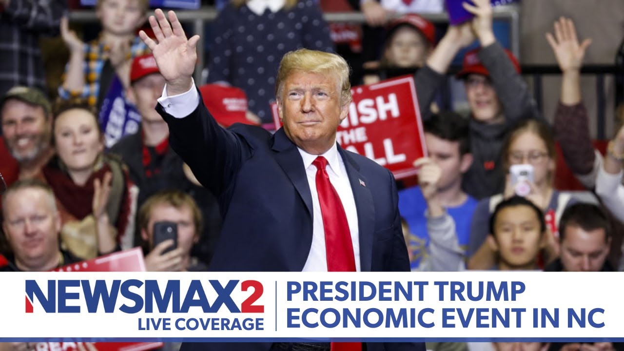LIVE: President Donald Trump Economic Event in North Carolina | NEWSMAX2