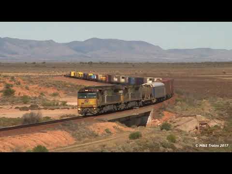 Aurizon Freight 2MP1 at Yorkey Crossing