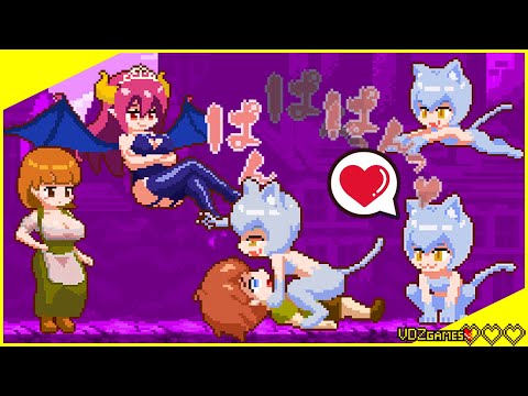 his city is full of succubus! - Super Mamono Sisters - stage 1