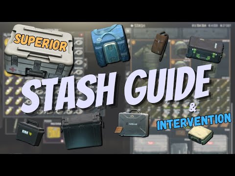 PLAY MORE, STASH LESS: Stress-free Tutorial/Guide for all things stash in Escape From Tarkov