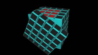 5x5x5 Parity Case #2 Animated