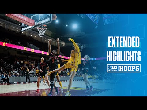 Maryland at USC | EXTENDED HIGHLIGHTS | Big Ten Women's Basketball | 01/15/2026