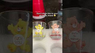 Care bear shot glasses 💖
