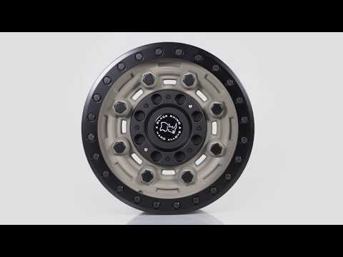 Black Rhino Truck Wheels - Garrison Beadlock in Desert w/ Matte Black Lip Ring