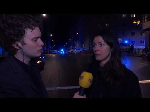 Biljakt mitt i Stockholm – polisen drog vapen