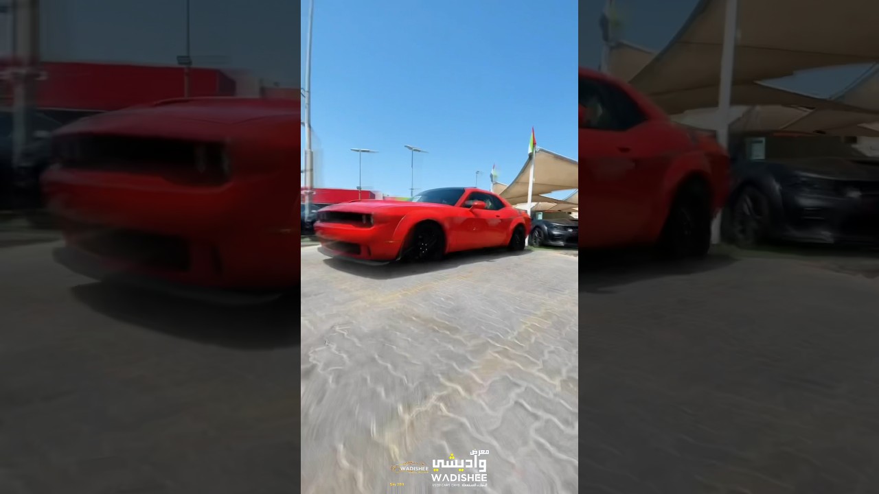 Dodge Challenger R/T Plus *EID SALE OFFERS*CHALLENGER/SRT KIT/WIDE BODY/SUN ROOF/Per Month 1067 AED video