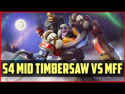 [A]s4 MID Timbersaw vs MFF @ DreamLeague DOTA 2
