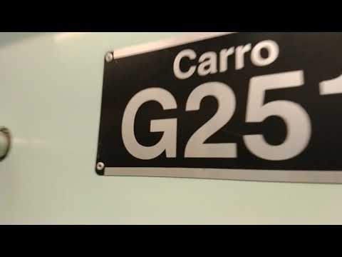 Trecho entre Parada Inglesa e Portuguesa Tietê no TUE Frota G (G25) - Linha 1 Azul