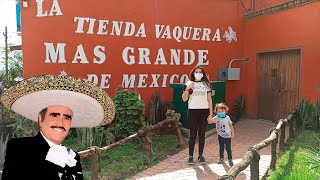 La Tienda Vaquera mas grande de México de Vicente Fernández