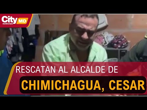 ¡Rescate de película!: la Policía encontró en Soacha al alcalde de Chimichagua, Cesar | CityTv