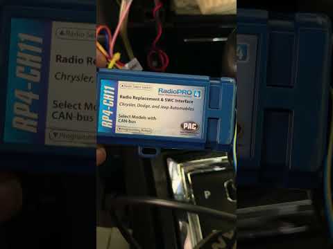 PAC RP4-CH11 Adapter For Chrysler 300 radio replacement. #300 #carstereo #installation