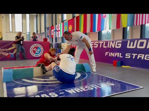 Mas-Wrestling, Finland: Svetlana Tikhonova, RUS VS Salla Hautaviita, FIN