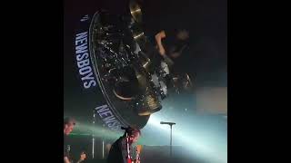 CRAZY SPINNING DRUM SOLO!!!!  Newsboys Concert Westerville, OH 3/2/2023   #shorts