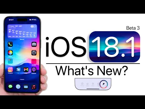 iOS 18.1 Beta 3 is Out! - What’s New?