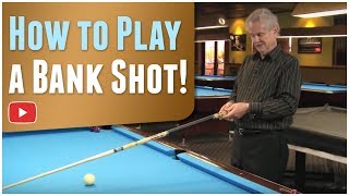 Pool Secrets from a World Champion - How to Play a Frozen Rail Bank Shot