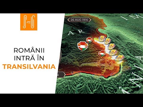 Romanii intra in Transilvania