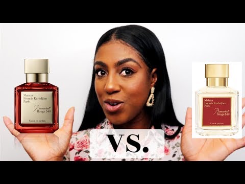 MFK BACCARAT ROUGE 540 VS. BACCARAT ROUGE 540 EXTRAIT DE PARFUM | FRAGRANCE REVIEW