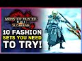 Monster Hunter Rise Sunbreak - 10 Fashion Sets You Need To Try!