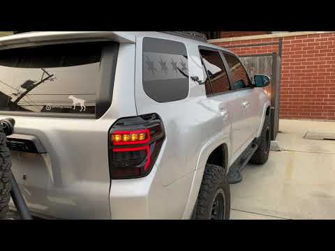 4Runner Anzo USA smoked taillights installation