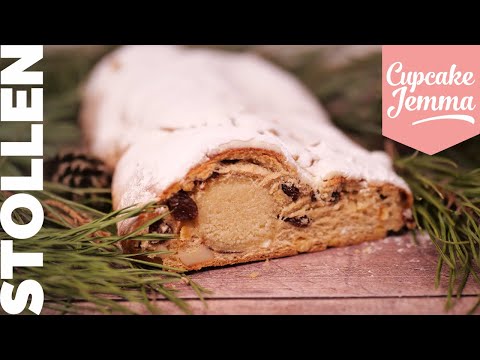 Delicious Christmas Stollen Recipe | Cupcake Jemma