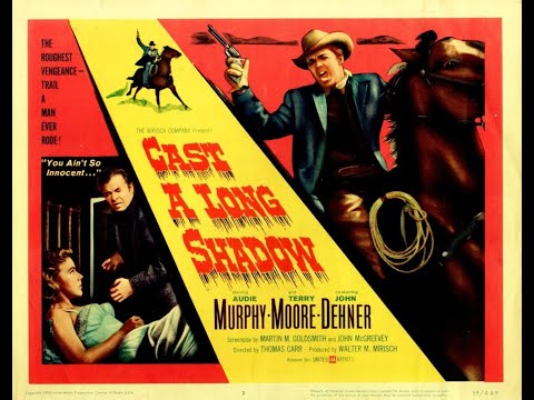 Audie Murphy & Terry Moore in "Cast a Long Shadow" (1959)