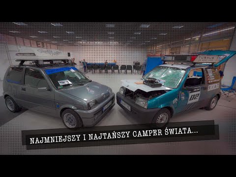 Najmniejszy i najtańszy camper świata:) | Fiat Cinquecento Camper |