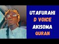 Sikiliza sauti ya Dvoice akisoma Quran