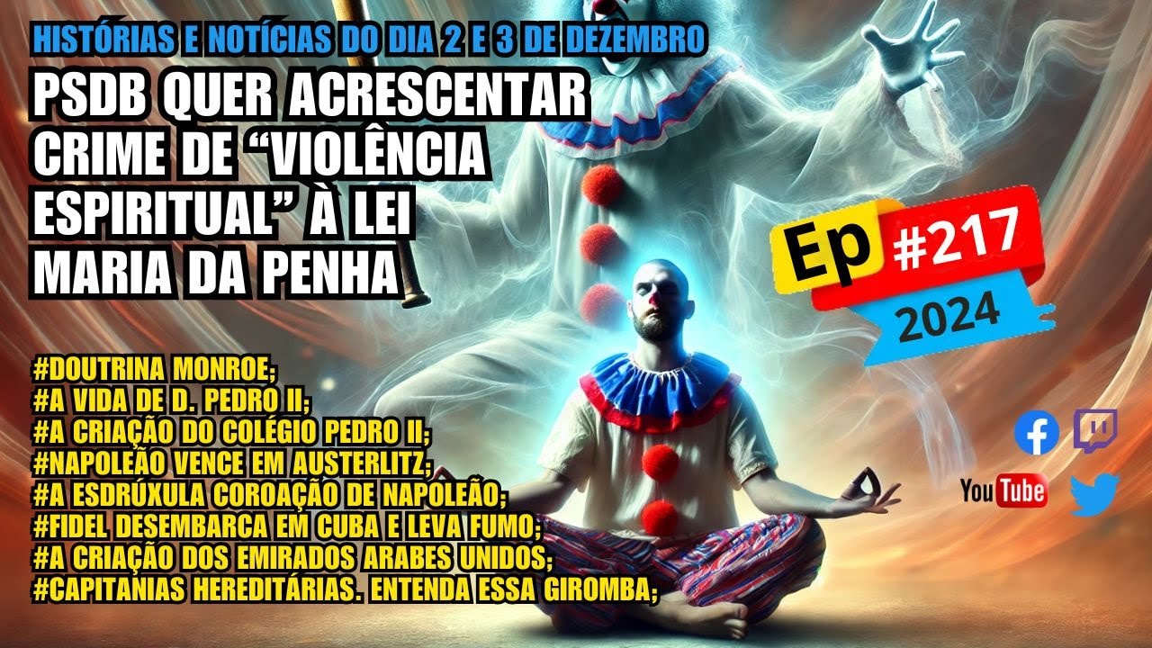 EP#217 - GHOST? CHICO XAVIER? MÃE DINÁ? NÃO! É A REPÚBLICA!