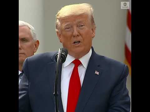 President Donald Trump declares national emergency to address coronavirus outbreak | ABC News