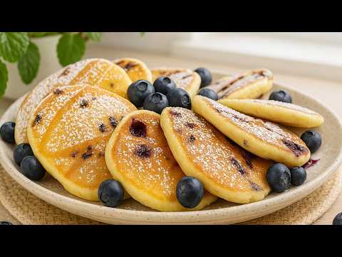 Have BLUEBERRIES and EGGS? My GRANDMA’S SECRET RECIPE makes the BEST PANCAKES EVER