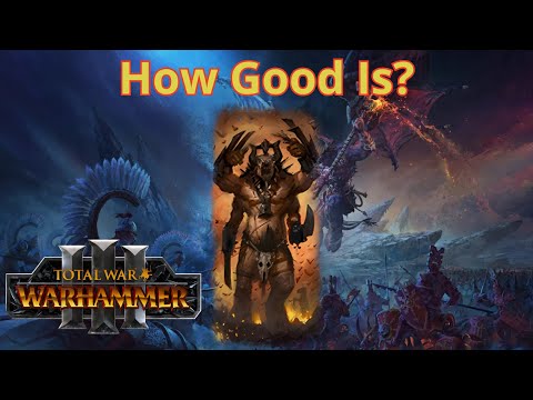 How Good Are Ghorgons in Total War: Warhammer 3?