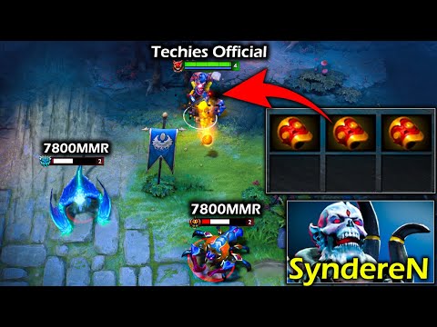 They can't get close to my carry😂  | Techies Official vs syndereN
