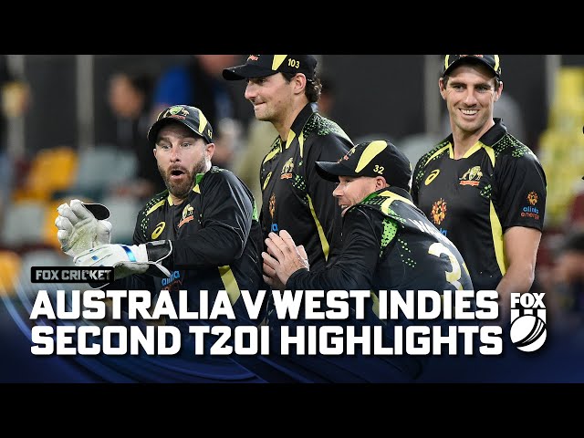 Australia vs West Indies 2nd T20I Match Highlights | 07/10/22 | Fox Cricket