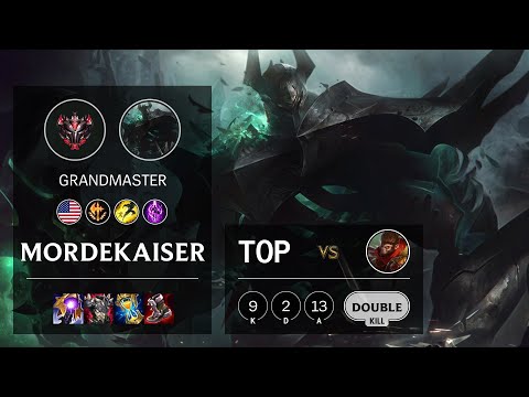 Mordekaiser Top vs Wukong - NA Grandmaster Patch 11.7