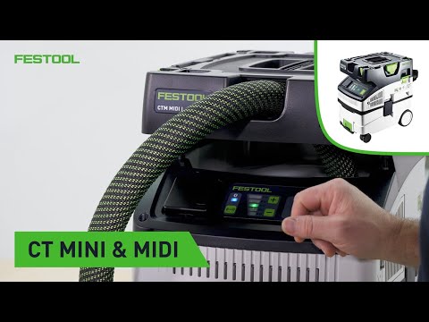 Compact vacuum cleaner CT MINI and MIDI (Festool TV)