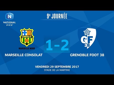 J9 : GS Marseille Consolat - Grenoble Foot 38 (1-2), le replay