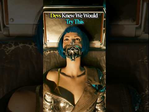 Devs Knew We Would Try This #shorts #cyberpunk
