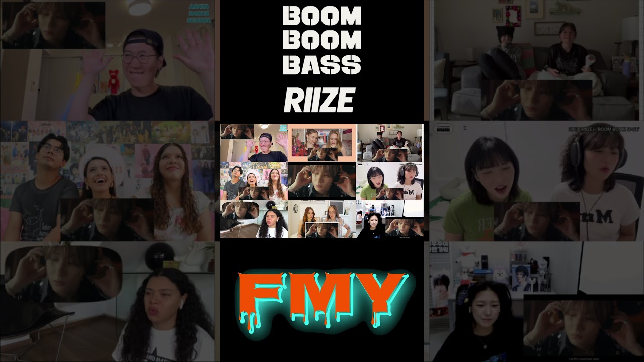 RIIZE -Boom Boom Bass- [Reaction mashup]